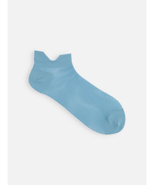 【靴ずれ対策】さらっと吸水ダブルガードメッシュスニーカー丈ソックス