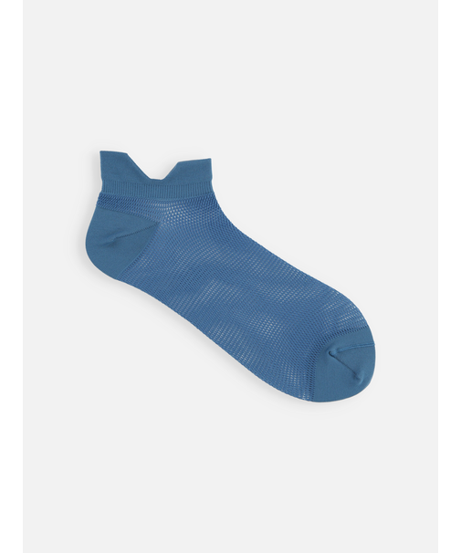 【吸水・速乾】ドライダブルガードメッシュスニーカー丈ソックス