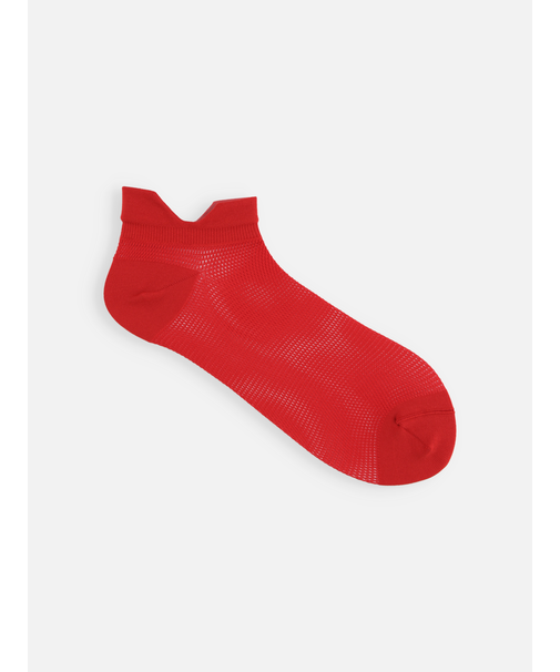 【吸水・速乾】ドライダブルガードメッシュスニーカー丈ソックス