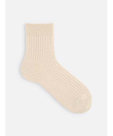 【Tabio MEN】和紙2×2リブショート丈ソックス