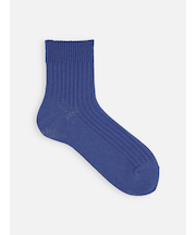 【Tabio MEN】和紙2×2リブショート丈ソックス