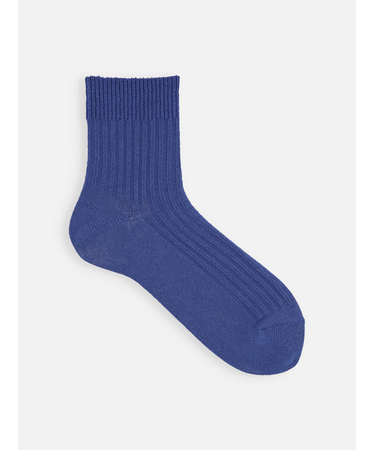 【Tabio MEN】和紙2×2リブショート丈ソックス