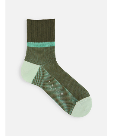 【メンズ】JQカラーショットリブショートソックス