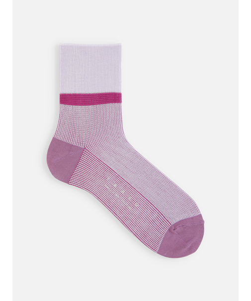 【メンズ】JQカラーショットリブショートソックス