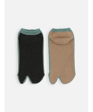 【Tabio MEN】足袋サイドラインスニーカー丈ソックス