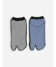 【Tabio MEN】足袋サイドラインスニーカー丈ソックス