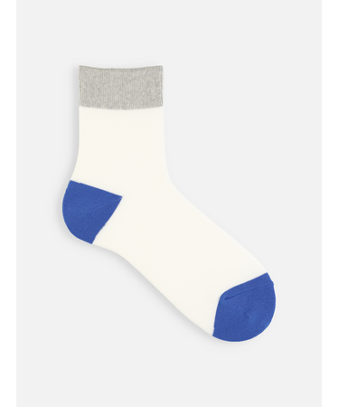 【メンズ】ソフトパイルゴムゆる2面切替ショートソックス