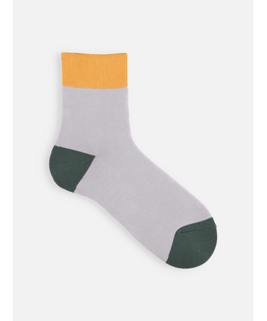 【メンズ】ソフトパイルゴムゆる2面切替ショートソックス