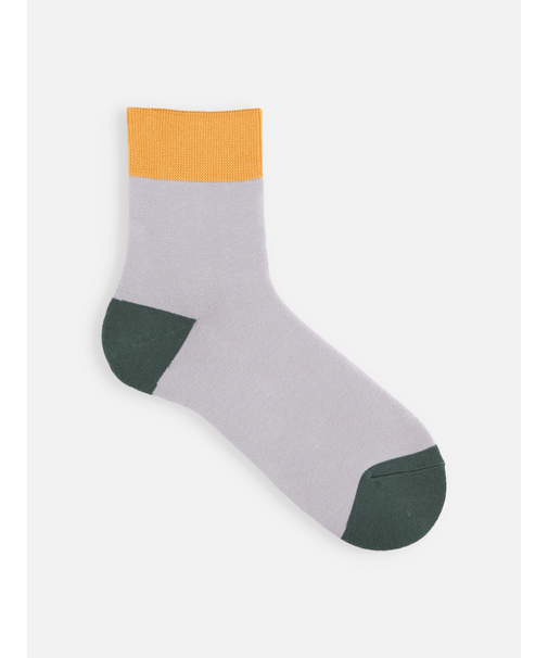 【メンズ】ソフトパイルゴムゆる2面切替ショートソックス