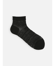 Newピュアリネンメッシュボーダーショートソックス