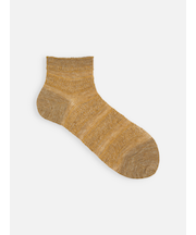 Newピュアリネンメッシュボーダーショートソックス