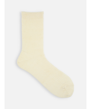 麻 1×1リブソックス