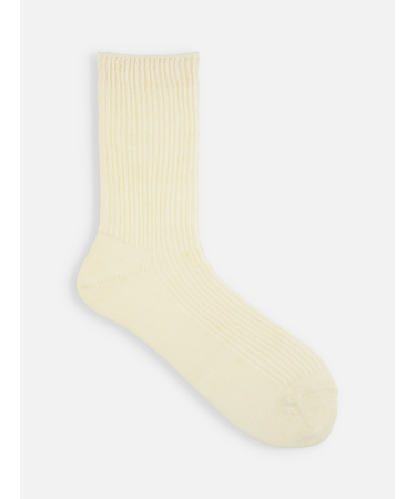 麻 1×1リブソックス