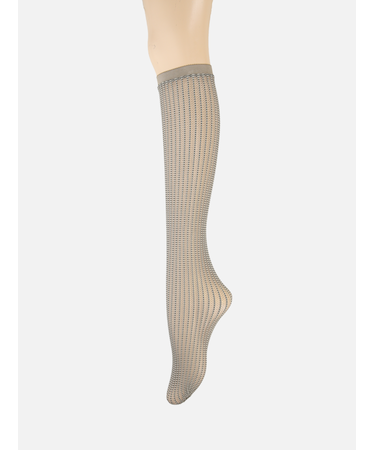 2カラーラッセル ハイソックス