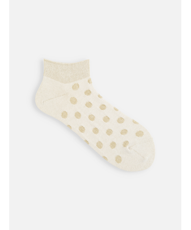 スペックリンクスドットゴム長ショートソックス