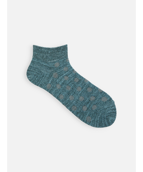 スペックリンクスドットゴム長ショートソックス