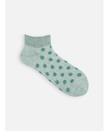 スペックリンクスドットゴム長ショートソックス