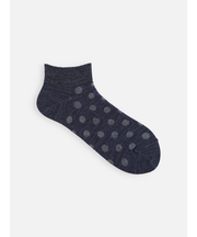 スペックリンクスドットゴム長ショートソックス