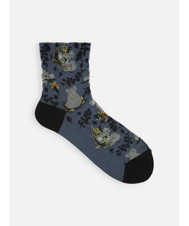 オーガニックフィールドフロートコアラショートソックス