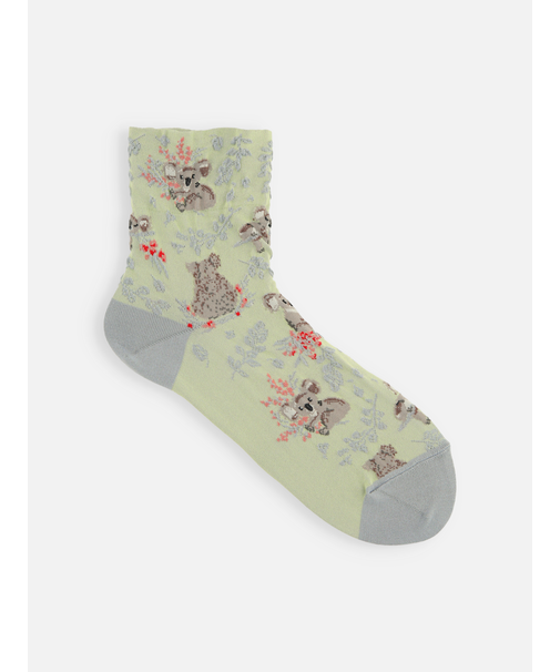 オーガニックフィールドフロートコアラショートソックス