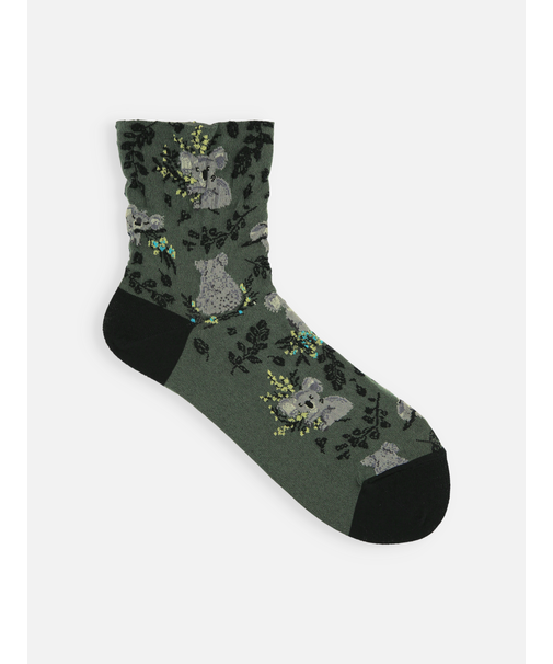 オーガニックフィールドフロートコアラショートソックス