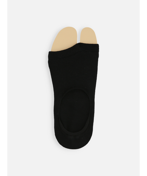 【Tabio MEN】機能性綿混オープントゥ―足袋型カバーソックス