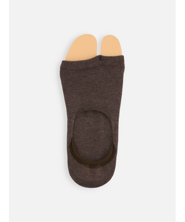 【Tabio MEN】機能性綿混オープントゥ―足袋型カバーソックス