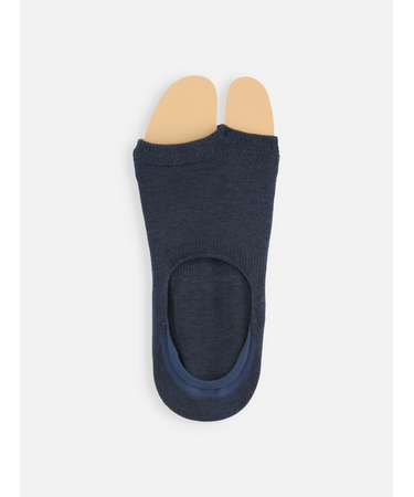 【Tabio MEN】機能性綿混オープントゥ―足袋型カバーソックス