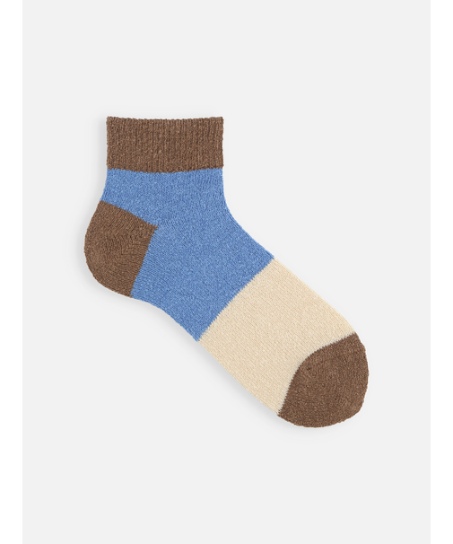 【Tabio MEN】和紙切り替えスニーカー丈ソックス