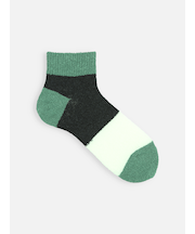 【Tabio MEN】和紙切り替えスニーカー丈ソックス