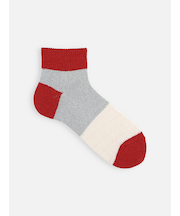 【Tabio MEN】和紙切り替えスニーカー丈ソックス