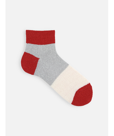 【Tabio MEN】和紙切り替えスニーカー丈ソックス