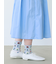 フロートシーリングスタンプ柄ショートソックス