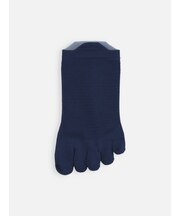 【Tabio MEN】軽い・涼しい・吸水・速乾　足裏までメッシュ五本指スニーカー丈ソックス