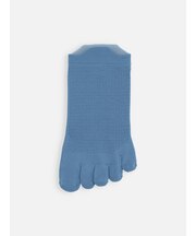 【Tabio MEN】軽い・涼しい・吸水・速乾　足裏までメッシュ五本指スニーカー丈ソックス