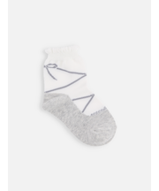 キッズ バレエシューズ風ソックス 16～18cm