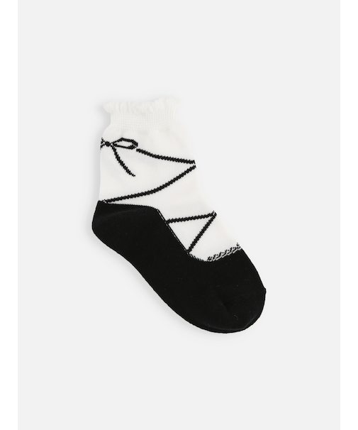 キッズ バレエシューズ風ソックス 19～21cm