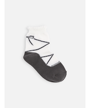 キッズ バレエシューズ風ソックス 19~21cm