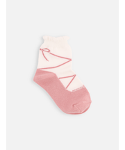 キッズ バレエシューズ風ソックス 19~21cm