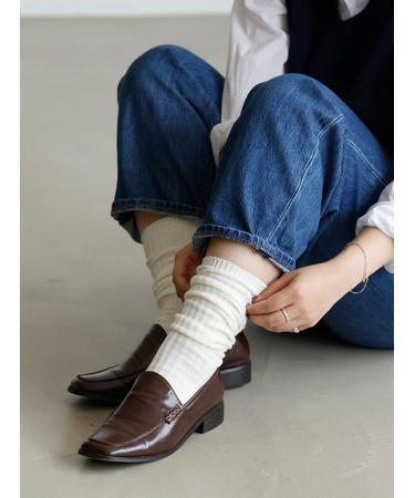 2×2リブルーズフィットハイカット