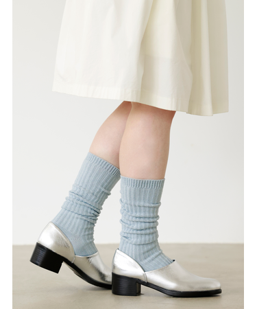 2×2リブルーズフィットハイカット