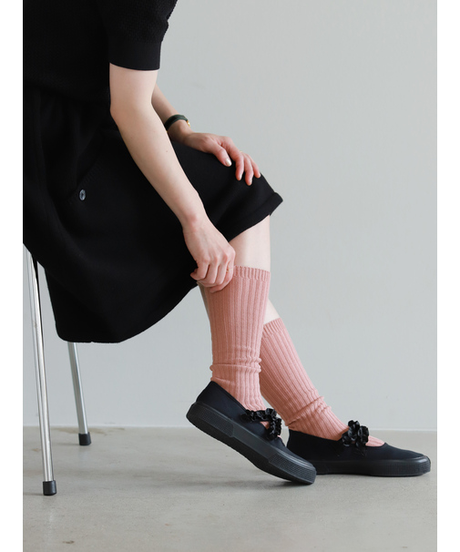 2×2リブルーズフィットハイカット