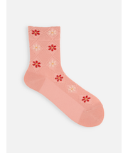 フロートダイヤフラワーソックス