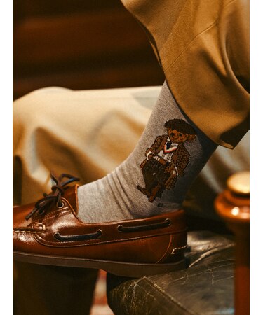 RL シーズンベアクルー丈ソックス