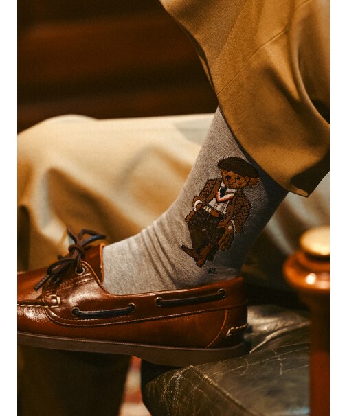 RL シーズンベアクルー丈ソックス