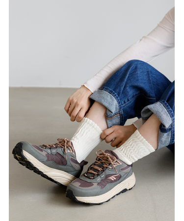 超ゴムゆるオーガニックコットンアメリブパイルソックス