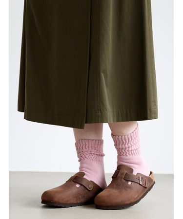 超ゴムゆるオーガニックコットンアメリブパイルソックス