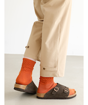 超ゴムゆるオーガニックコットンアメリブパイルソックス