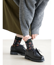 フロートアートブロッキングショートソックス