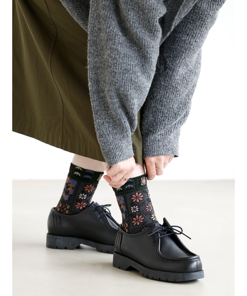 フロートアートブロッキングショートソックス